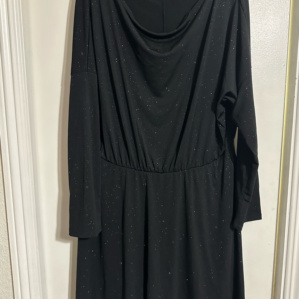 NWOT White Birch mini dress with shorts built-in.